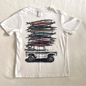 Size S surfer tee shirt, Gymboree beach tee shirt 5-6